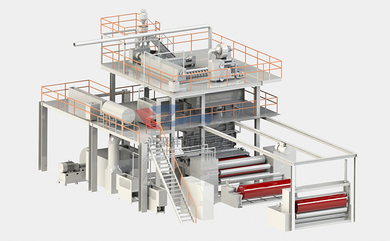 S spunbonded nonwovens production line