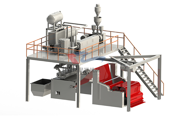 Meltblown non-woven production line application of melt-blown non-woven production line melt-blown non-woven production line manufacturer 